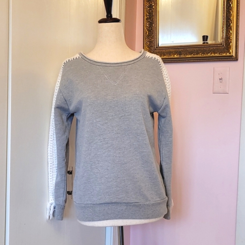 PEPIN knit embellished sweatshirt